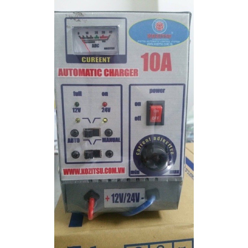 Bộ Sạc Ắc Quy Kozitsu Sạc 12V Và 24V 10A Automatic Changer