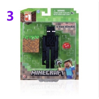 Bộ mô hình đồ chơi lắp ghép Minecraft