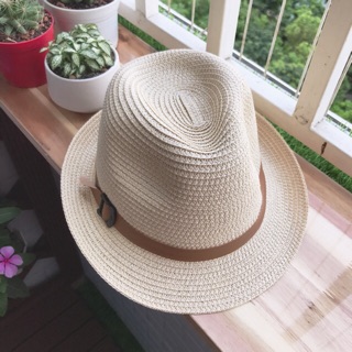 Mũ cói panama vành nhỏ