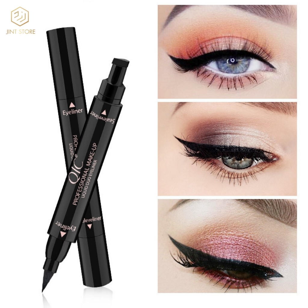 [Mã SKAMLTS7 giảm 0.1 đơn 150000] Bút Kẻ Mắt QIC 2 Đầu Tiện Lợi | BigBuy360 - bigbuy360.vn