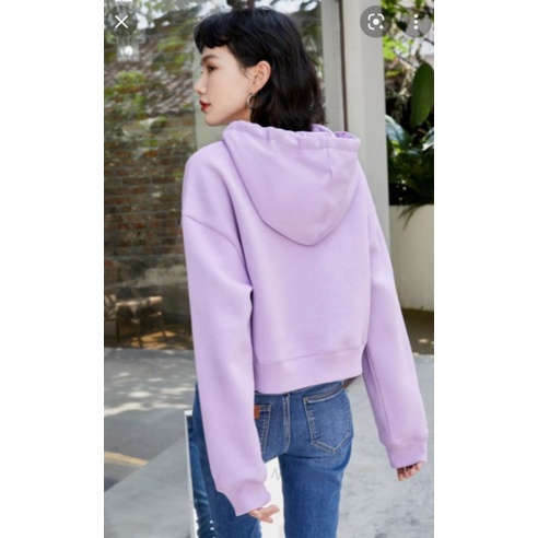 Thanh lý áo hoodie Vero moda màu tím size M