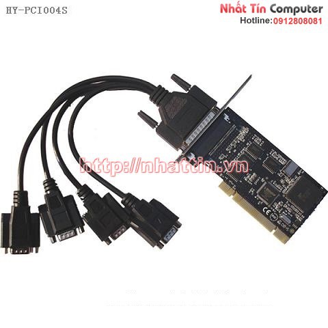 Card PCI to 4 cổng com RS232 SYBA CN01