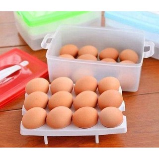 Hộp đựng trứng 2 tầng