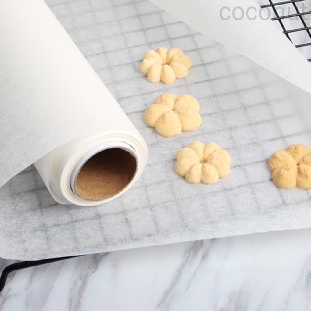 Cuộn Giấy Lót Nướng Bánh Chịu Nhiệt Độ Cao Dài 5m