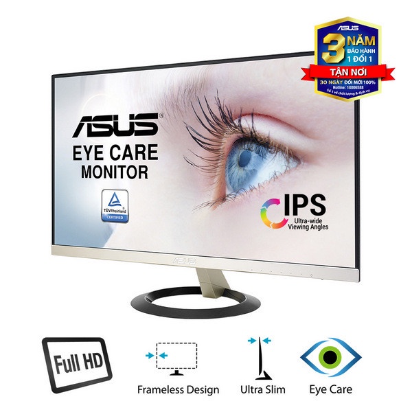 Màn hình💖 Asus VZ229H💖 21.5Inch IPS Không viền, siêu mỏng, tích hợp Loa