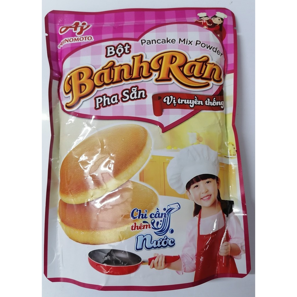 [200g – VANI] Bột bánh rán pha sẵn vị truyền thống [VN] AJINOMOTO Vanilla Pancake Mix Powder (aji-hk)