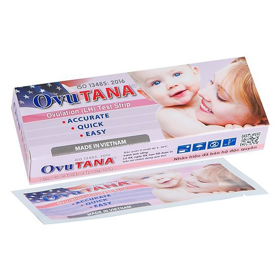 Que thử rụng trứng Ovutana (Hộp 12 Que)