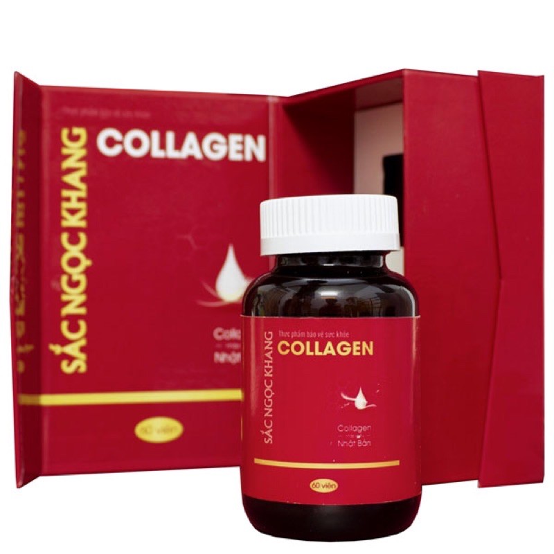 Collagen Sắc Ngọc Khang collagen thuỷ phân nhập khẩu nhật bản bổ sung collagen giúp hạn chế lão hóa da