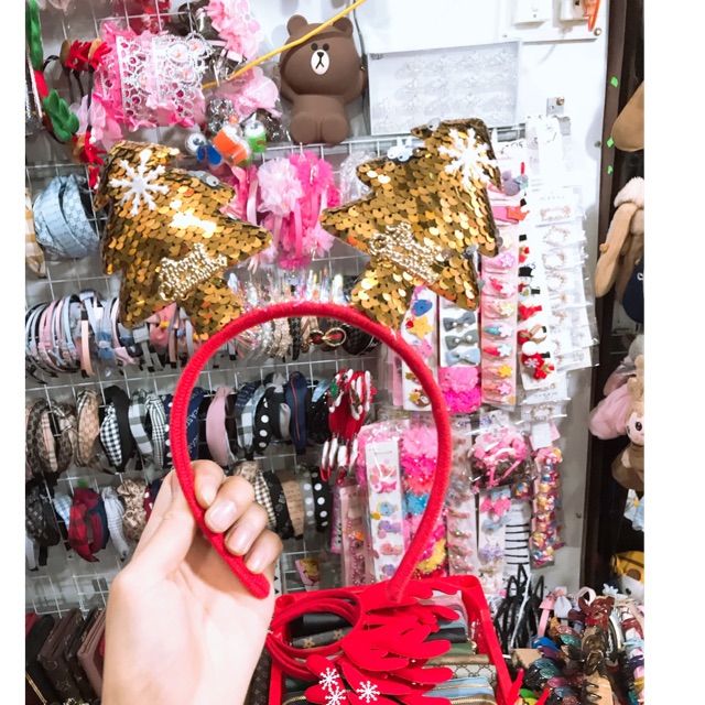 Bờm noel cây thông