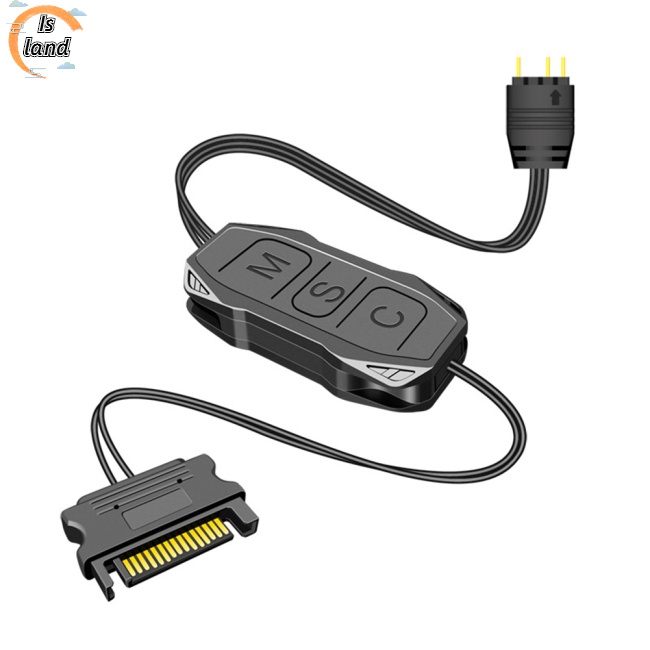 Bộ Điều Khiển Mini Argb Dây Cáp Dài Rộng 5v 3-pin Sang SATA