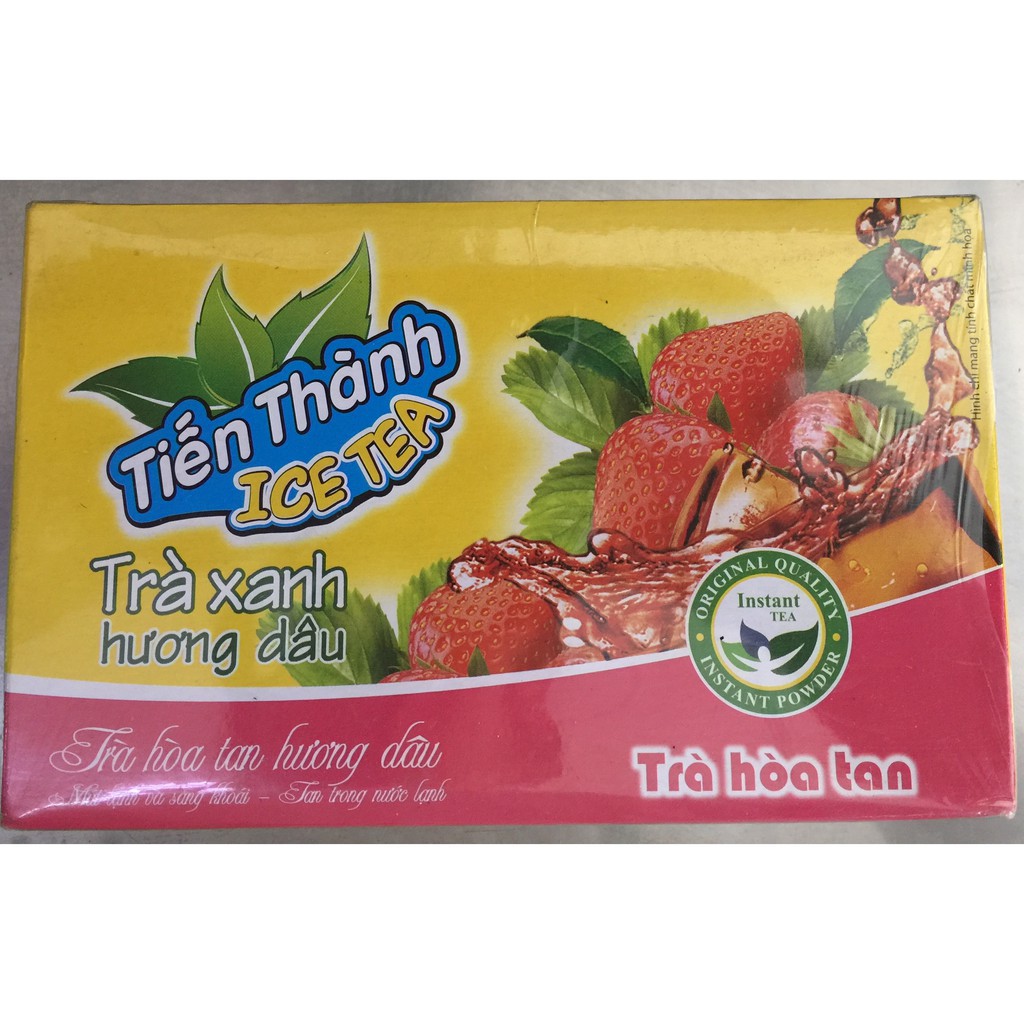 [Giá Sỉ] TRÀ HÒA TAN TIẾN THÀNH NHIỀU VỊ HỘP 24 GÓI X 10GR