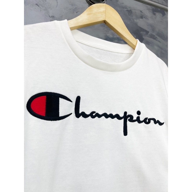 |ẢNH THẬT|ÁO CHAM.PI.ON LOGO THÊU