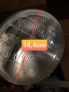 cặp đèn pha ô tô điện tử 12v 24v ( đèn pha điện tử ) tròn nhỏ