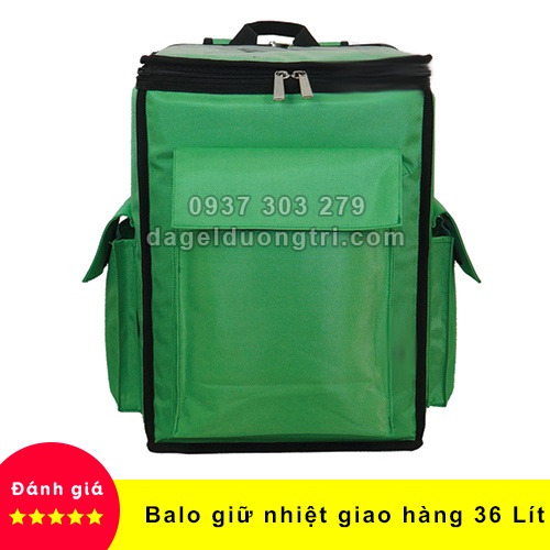 BALO GIỮ NHIỆT GIAO HÀNG 36 LÍT - Kích thước 31cm x 44cm x 27cm
