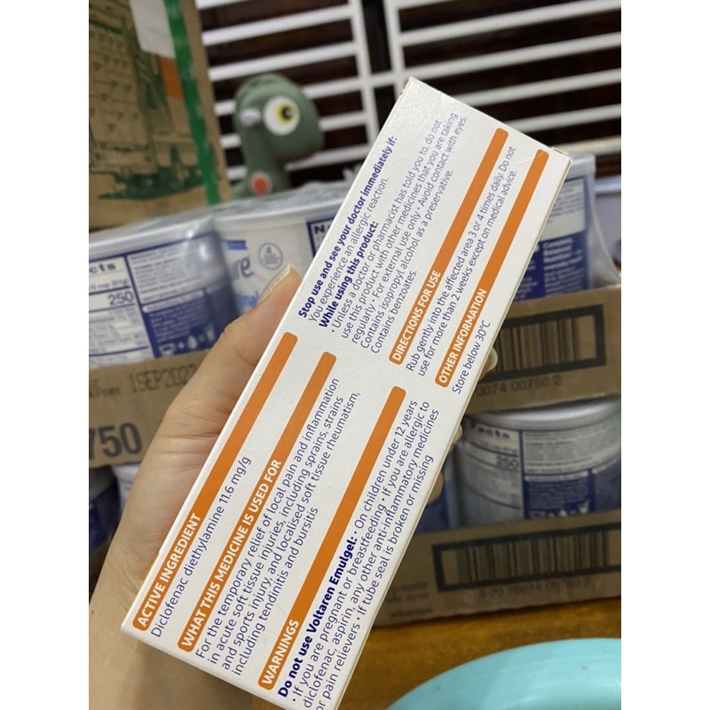 KEM THOA XƯƠNG KHỚP VOLTAREN