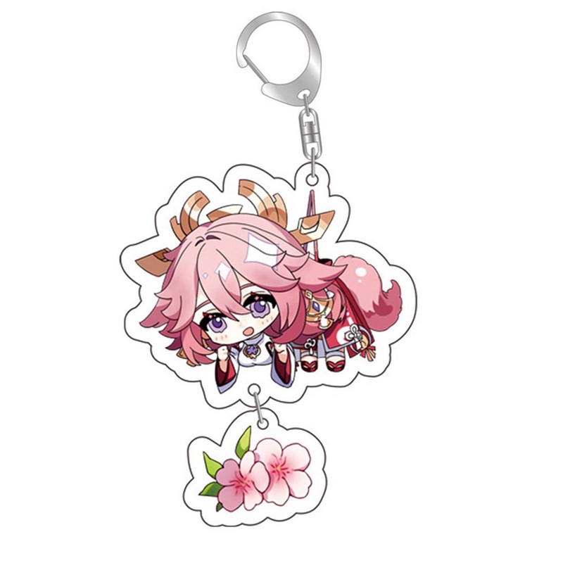 Tmdbyx Móc Khóa Hình Nhân Vật Hoạt Hình Game Genshin