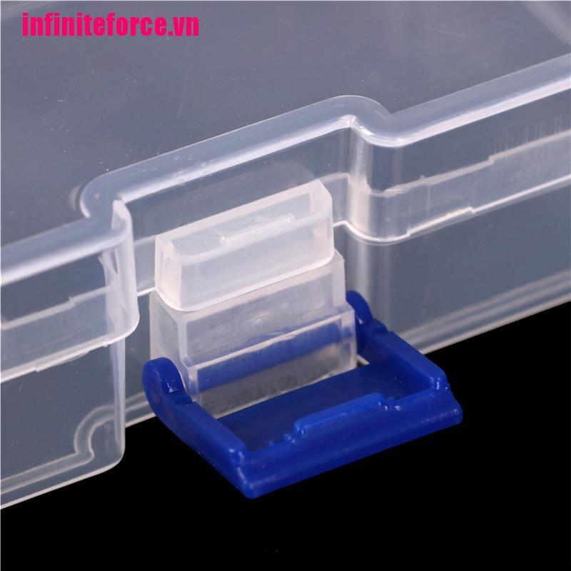 1 Hộp Nhựa Trong Suốt Đựng Đồ Tiện Dụng