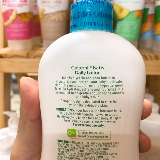 Sữa dưỡng thể cho bé Cetaphil Baby Daily Lotion ( 400mL )