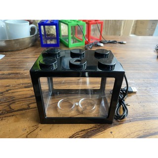 bể nhựa lego nuôi cá mini