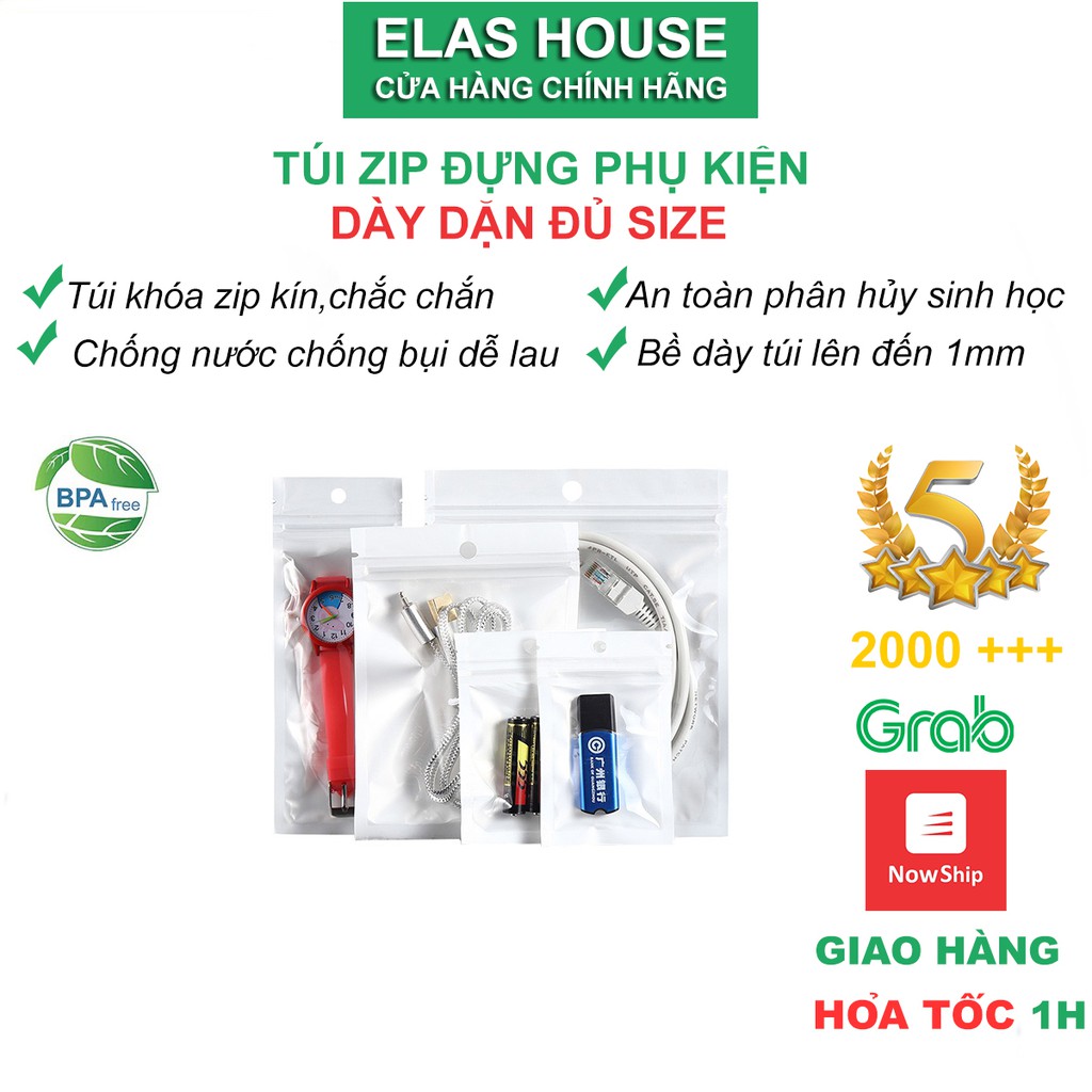 Túi Zip,Túi Zip Đựng Phụ Kiện,Túi Zipper Nhỏ Mini Đủ Size Đựng Phụ Kiện Thực Phẩm Đa Năng Tiện Dụng0