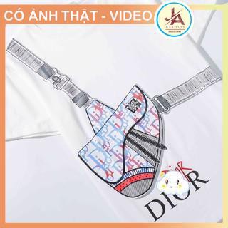 Áo Thun tay lỡ Giả túi phong cách thời trang chất cotton co dãn , áo phông nam nữ unisex form rộng hot trend 2021 JASHOP