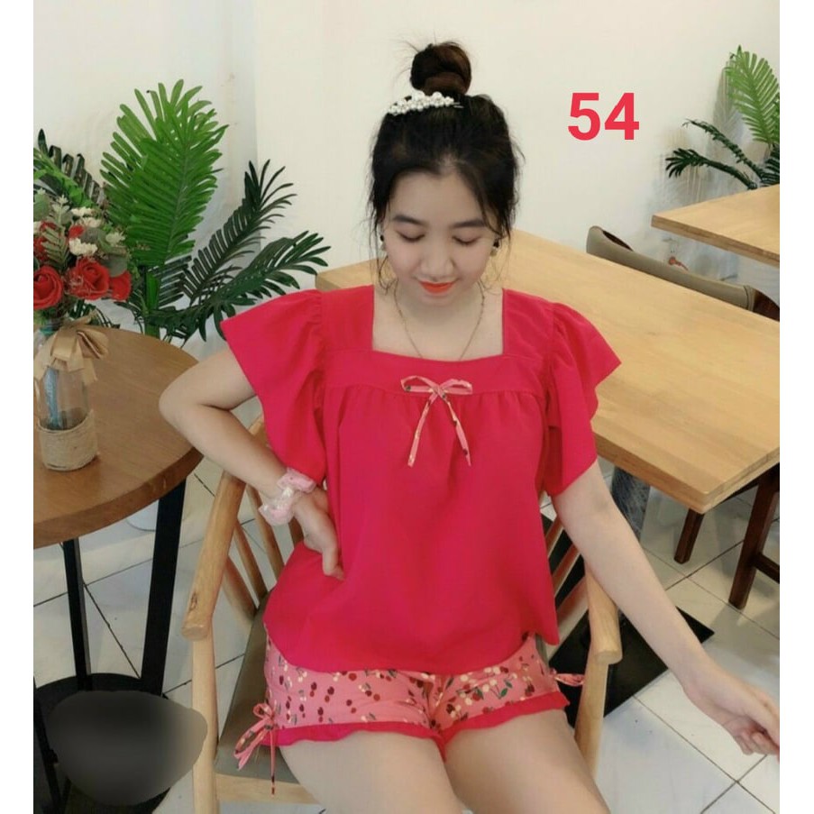 Bộ lụa đùi dễ thương - 38 đến 62kg | BigBuy360 - bigbuy360.vn