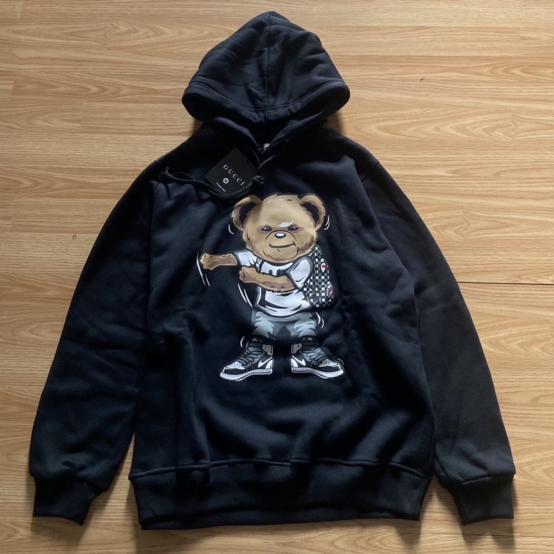 Áo Hoodie Gucci In Hình Gấu Xinh Xắn