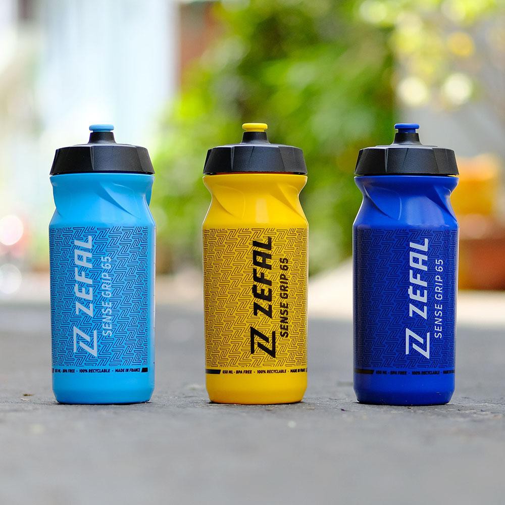 Bình nước thể thao xe đạp ZEFAL SENSE GRIP 65