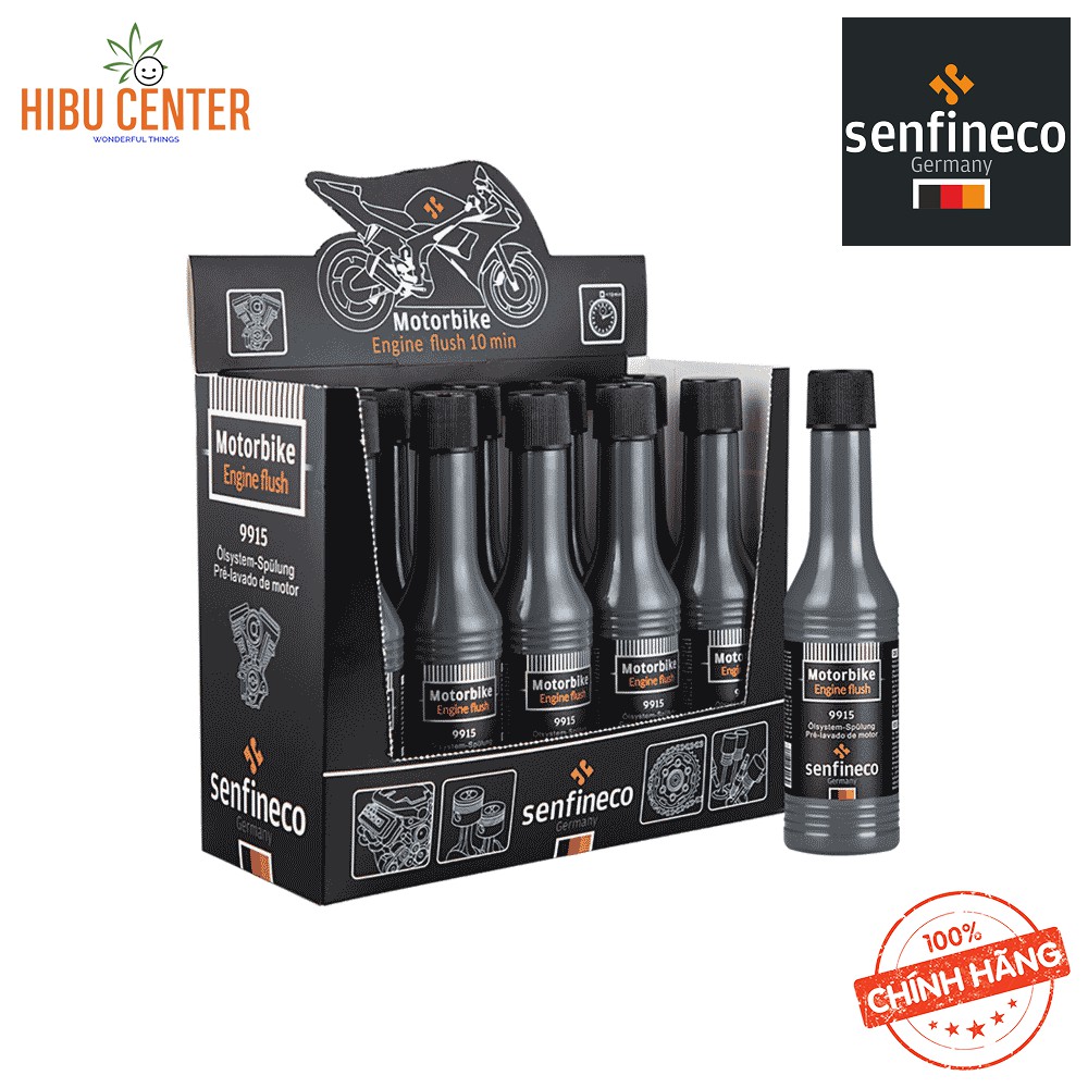 Dung Dịch Súc Rửa Động Cơ Xe Máy Senfineco 9915 – 100ML Motorbike Engine Flush Hàng Đức Chính Hãng – HIBUCENTER