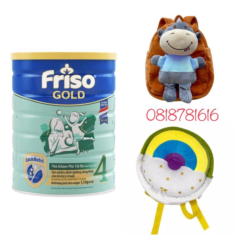 [Mã FMCG8 giảm 8% đơn 500K] [QUÀ NGẪU NHIÊN] Sữa bột Friso Gold 4 1kg5 cho bé từ 2-4 tuổi