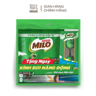 Thức uống lúa mạch nestlé milo 3 trong 1 bịch 220g