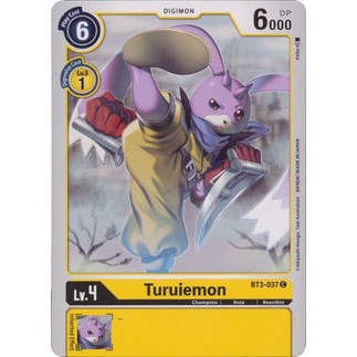 Thẻ bài Digimon - TCG - Turuiemon / BT3-037'