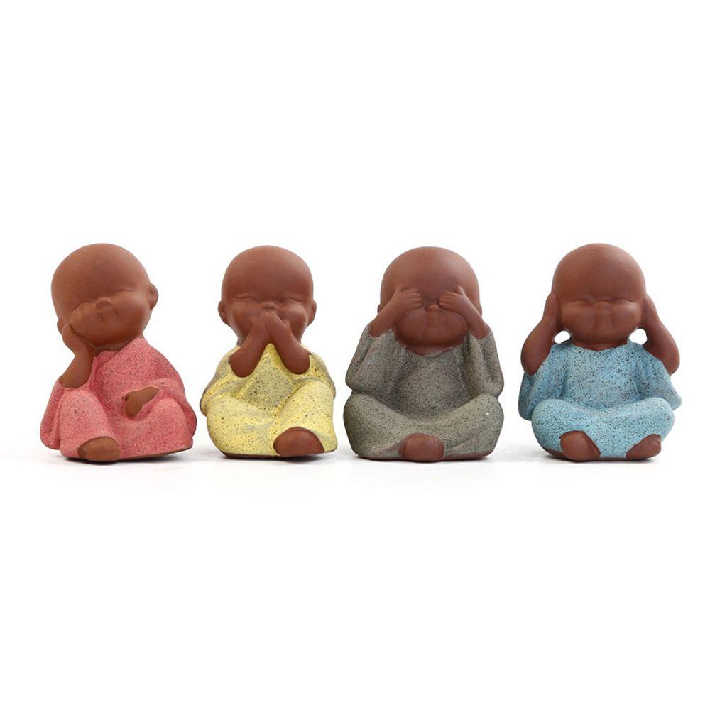 WATTLE Tượng Phật Nhỏ Handmade Trang Trí Nhà Cửa