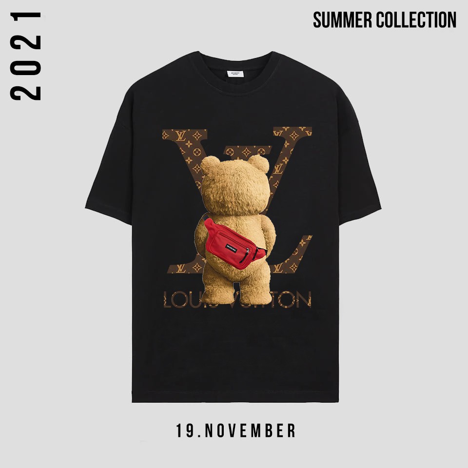 Áo phông Ted - LV 100% cotton