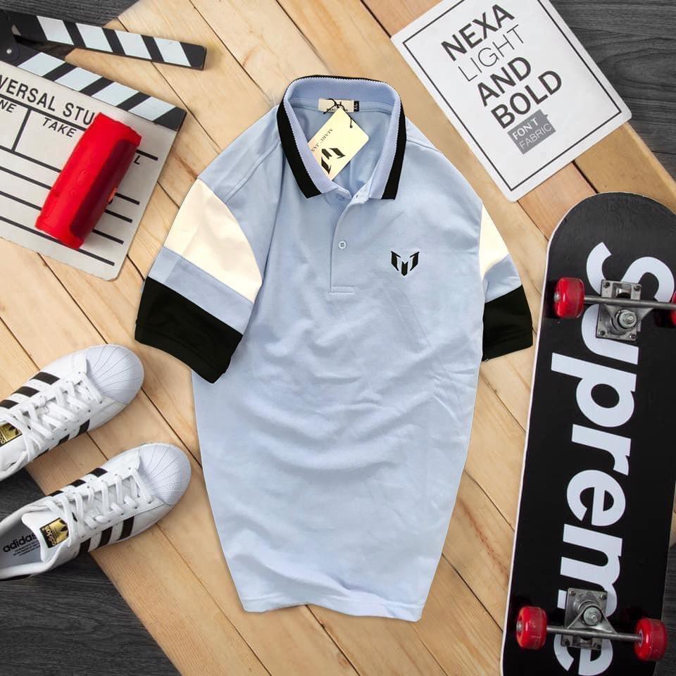 Áo thun nam có cổ MARC JASSION PHỐI cao cấp KENSTORE89 ATP088