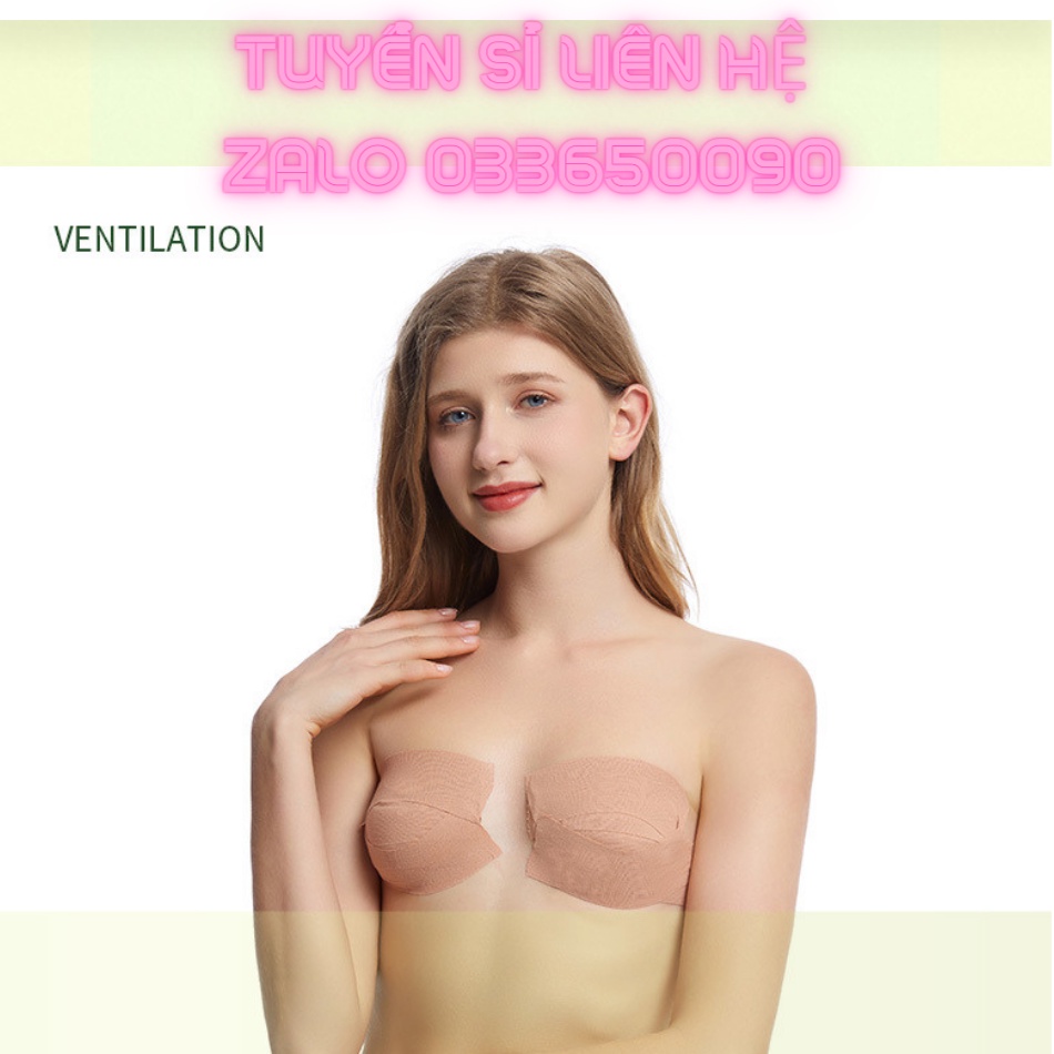 Cuộn băng dán nâng ngực, keo vải dán ngực, băng dán vải nâng ngực và định hình KINESIOLOGY