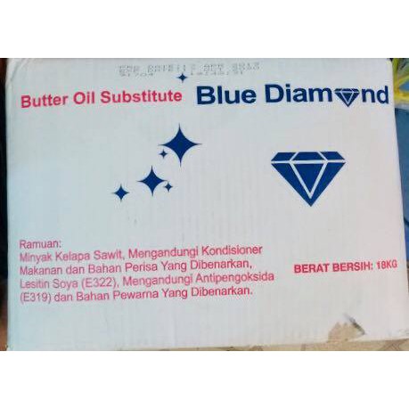 Bơ Dầu (Bơ Thơm/Bơ Bos) hiệu Blue Mountain 1kg (Butter Oil Substitute)