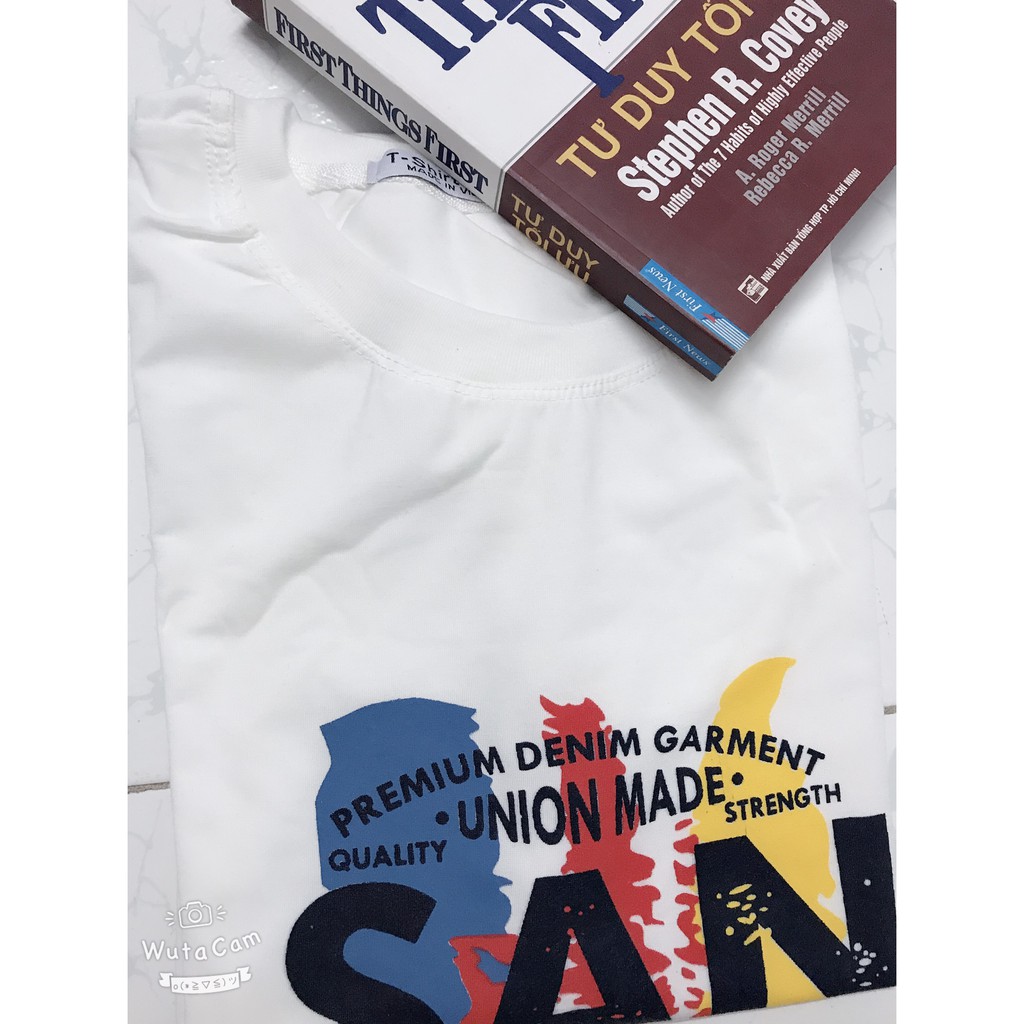 Áo thun nam 💚𝐅𝐑𝐄𝐄𝐒𝐇𝐈𝐏💚 áo thun nam nữ form rộng ngắn tay, tay lỡ 💚 unisex freesize xanh nước biển