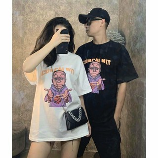 Áo Thun Nữ Form Rộng Unisex Giấu Quần Áo Phông Nữ Tay Lỡ Cá tính