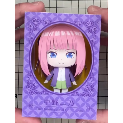 Mô Hình Giấy Anime Manga Go toubun no hanayome Anime Nhà Có 5 Nàng Dâu TS21 + Kèm Kit Hộp Trang Trí