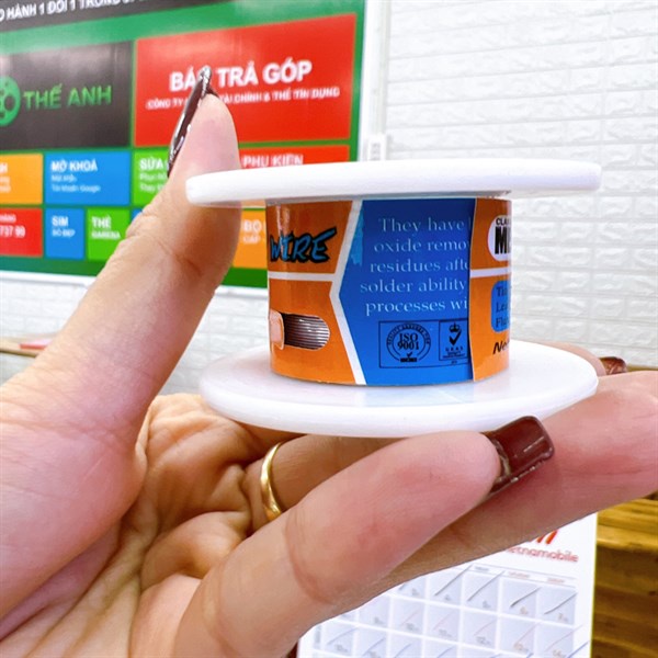 Chì cuộn ( thiếc hàn ) HX-T100 0.3mm 55g Mechanic