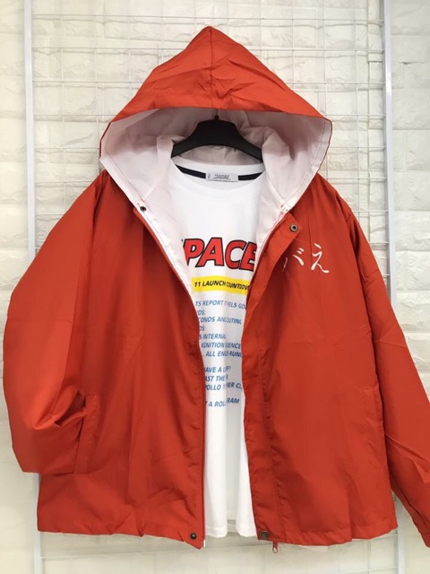 Áo khoác dù nữ in chữ nhật siêu hot có ảnh thật | BigBuy360 - bigbuy360.vn