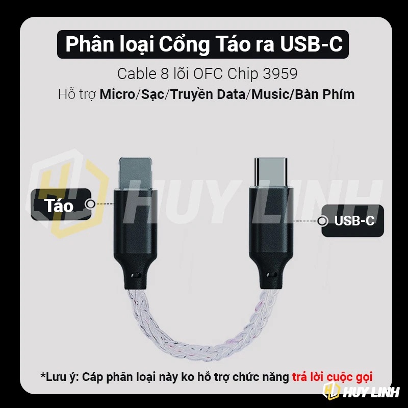 Cáp âm thanh DAC chuyển đổi tín hiệu Jcally OT03 dùng cho DAC