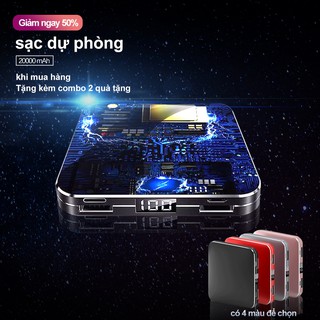 SAMAWMIVIGiảm 50% Sạc dự phòng 20000mAh, pin dự phòng, mini, sạc nhanh, dung lượng lớn ,sạc di động, cực mỏng, bộ sạc