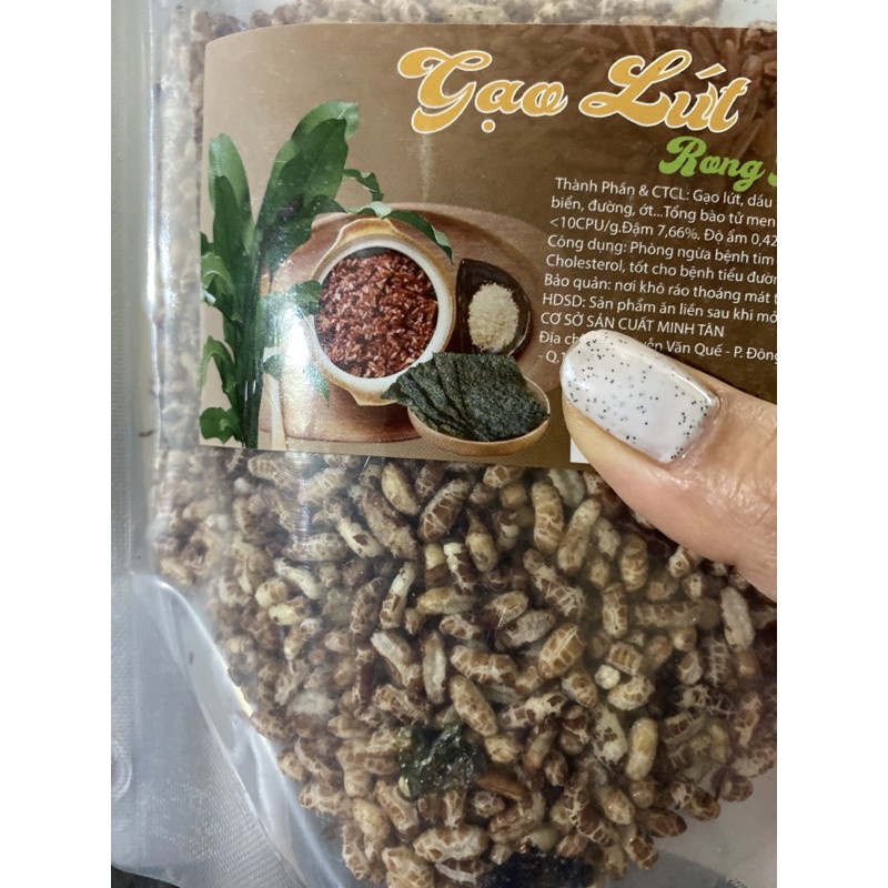 [sale] Gạo Lứt Sấy rong biển gói 100gr