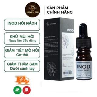 Serum hôi nách INOD Huyền Phi 5ml tác dụng triệt hôi nách - hôi chân - mồ hôi tay chân vĩnh viễn hôi nách huyền phi