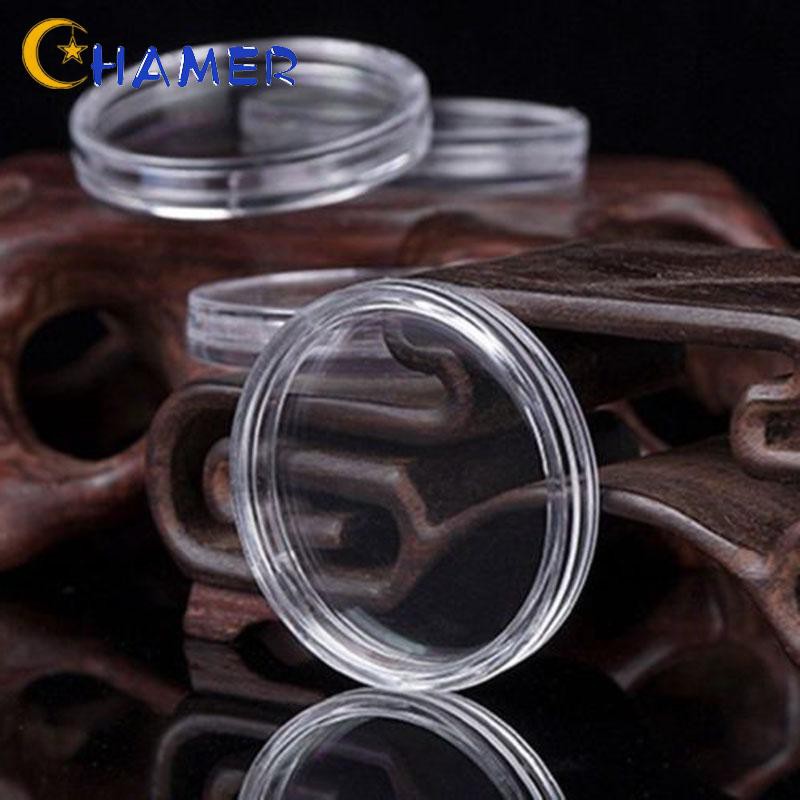 Coin Capsule High transparency coating Neatly trimmed edge Clear Transparent Storage Protection Containers 23mm