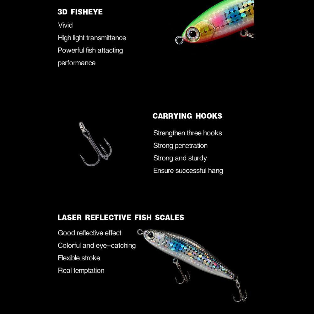 Mồi Câu Cá Giả 70mm 14g Nhiều Màu Sắc Tiện Dụng