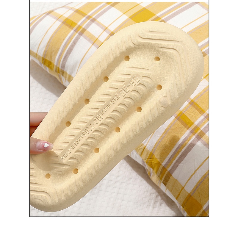 Dép Đi Trong Nhà Đế Dày Chống Trượt Thời Trang Cho Cặp Đôi