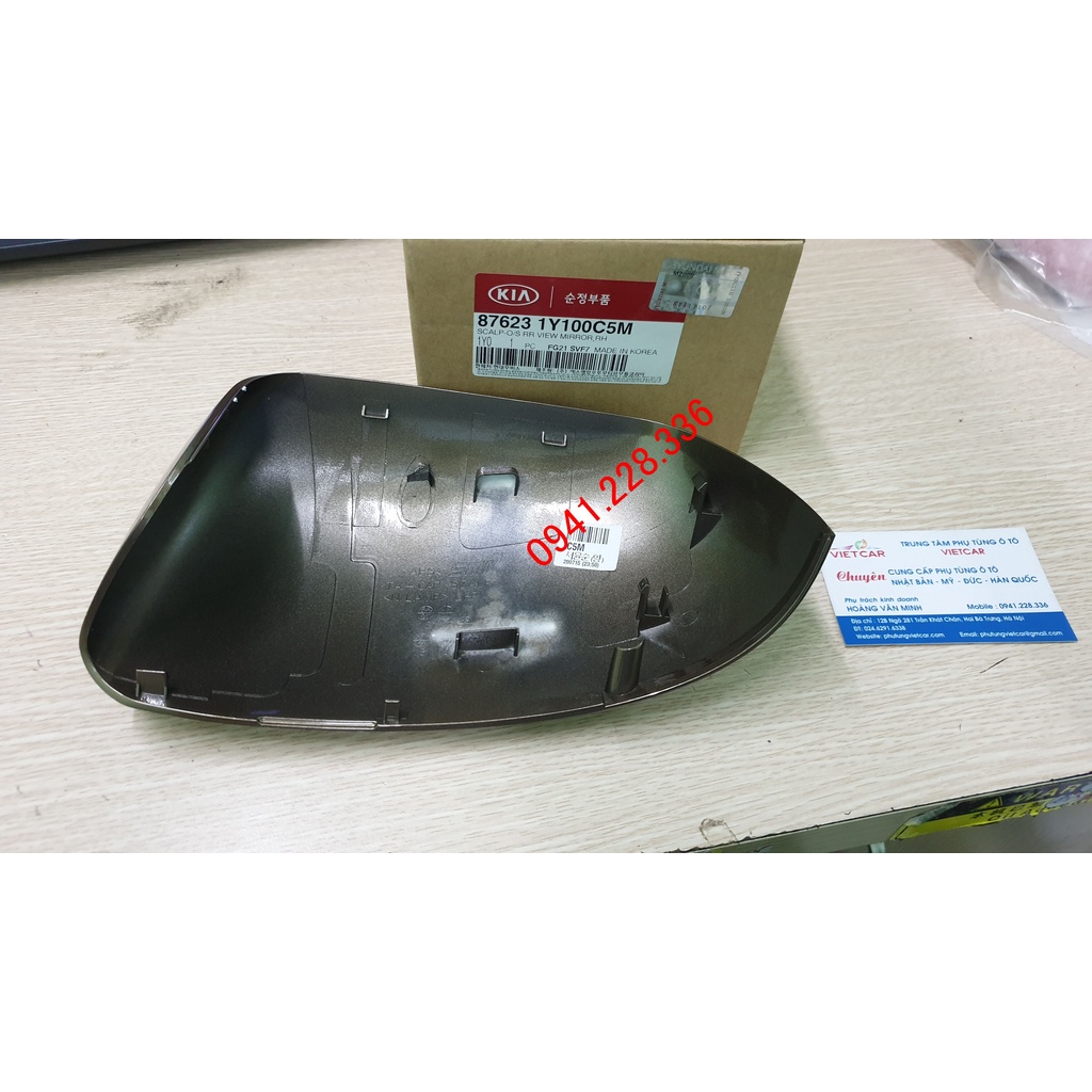 Ốp gương  Kia Morning không xi nhan 2012-2015
